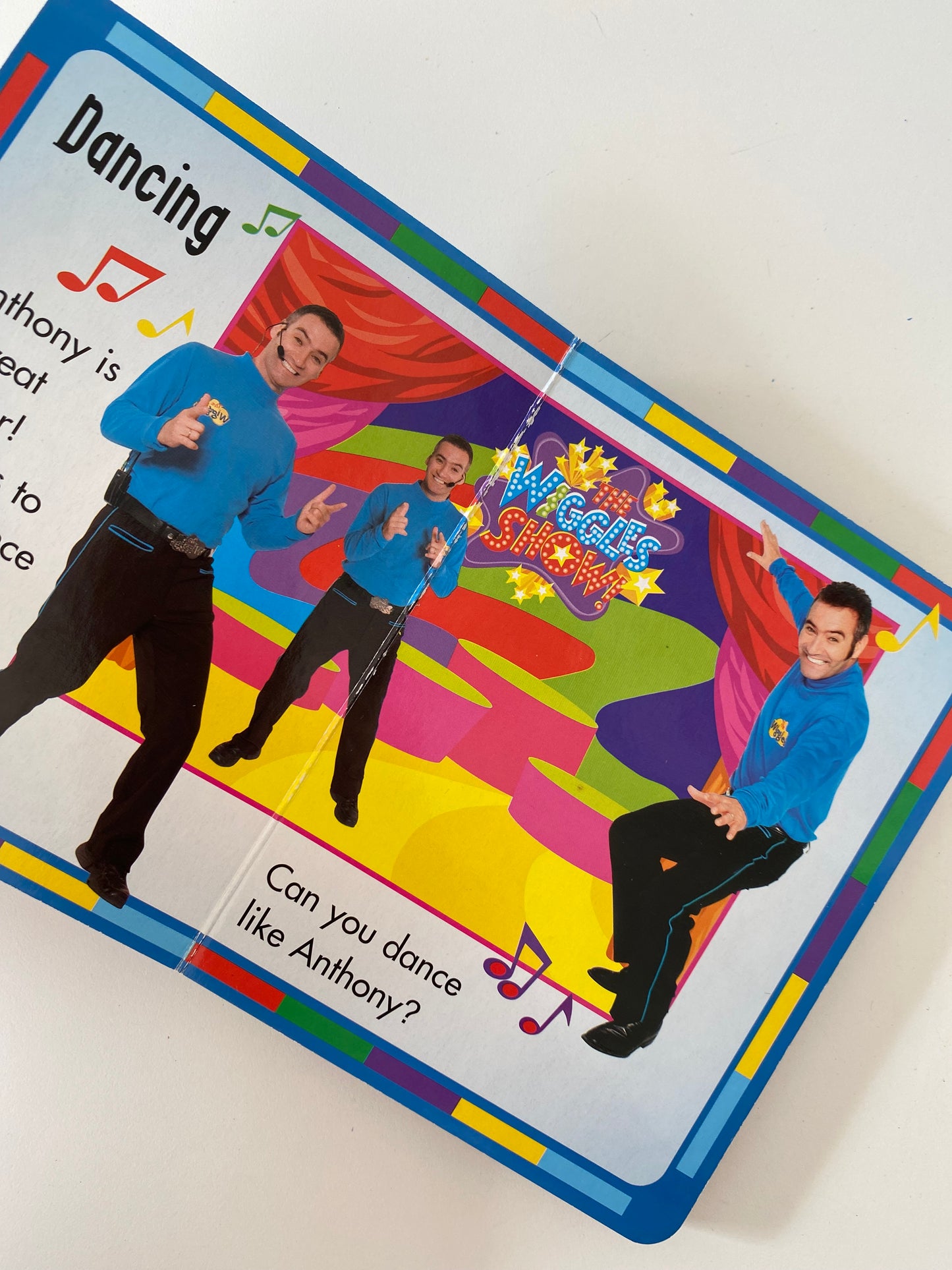 The Wiggles Anthony Book