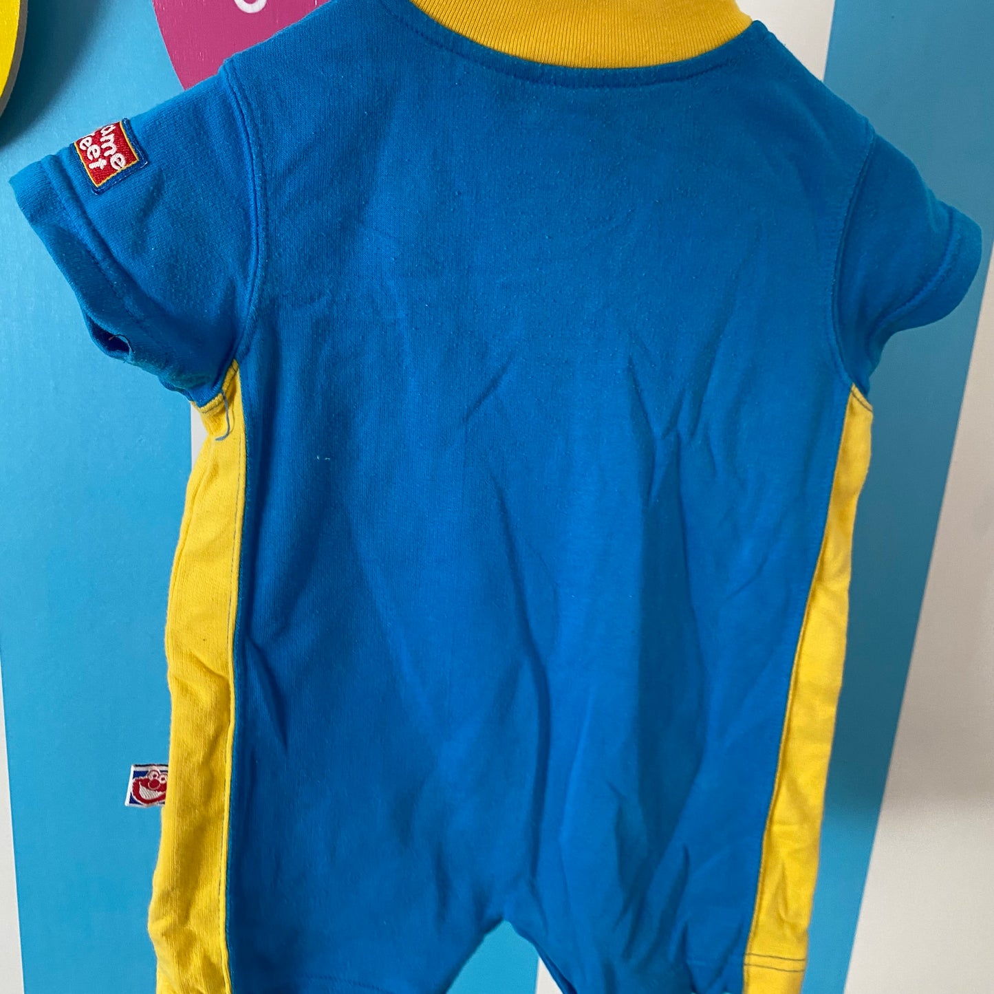 Vintage Sesame Street Romper - Size 9M