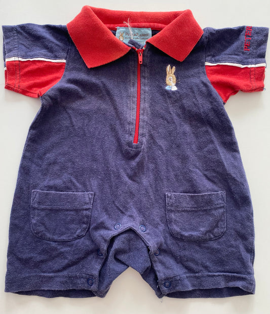 Beatrix Potter Peter Rabbit Romper - Size 6M