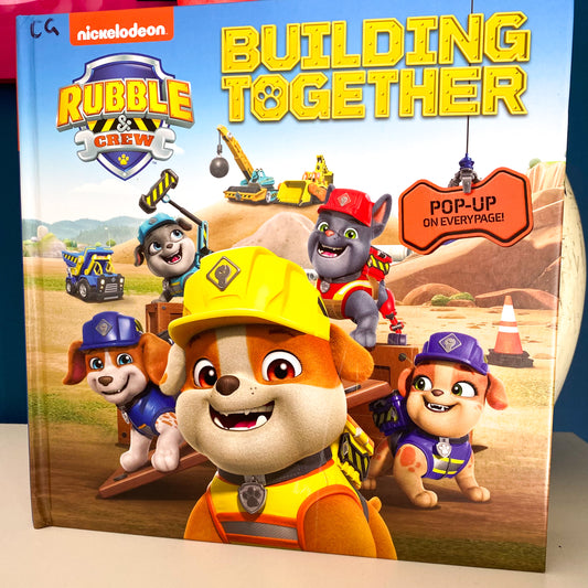 Paw Patrol Building Together Pop Up Book