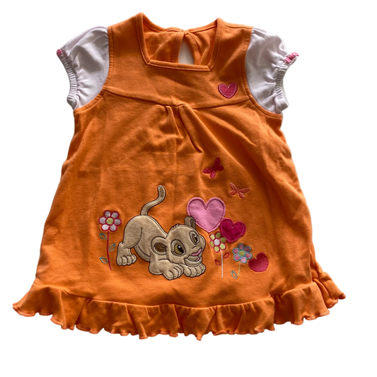 Disney Lion King Dress - Size 6-9M