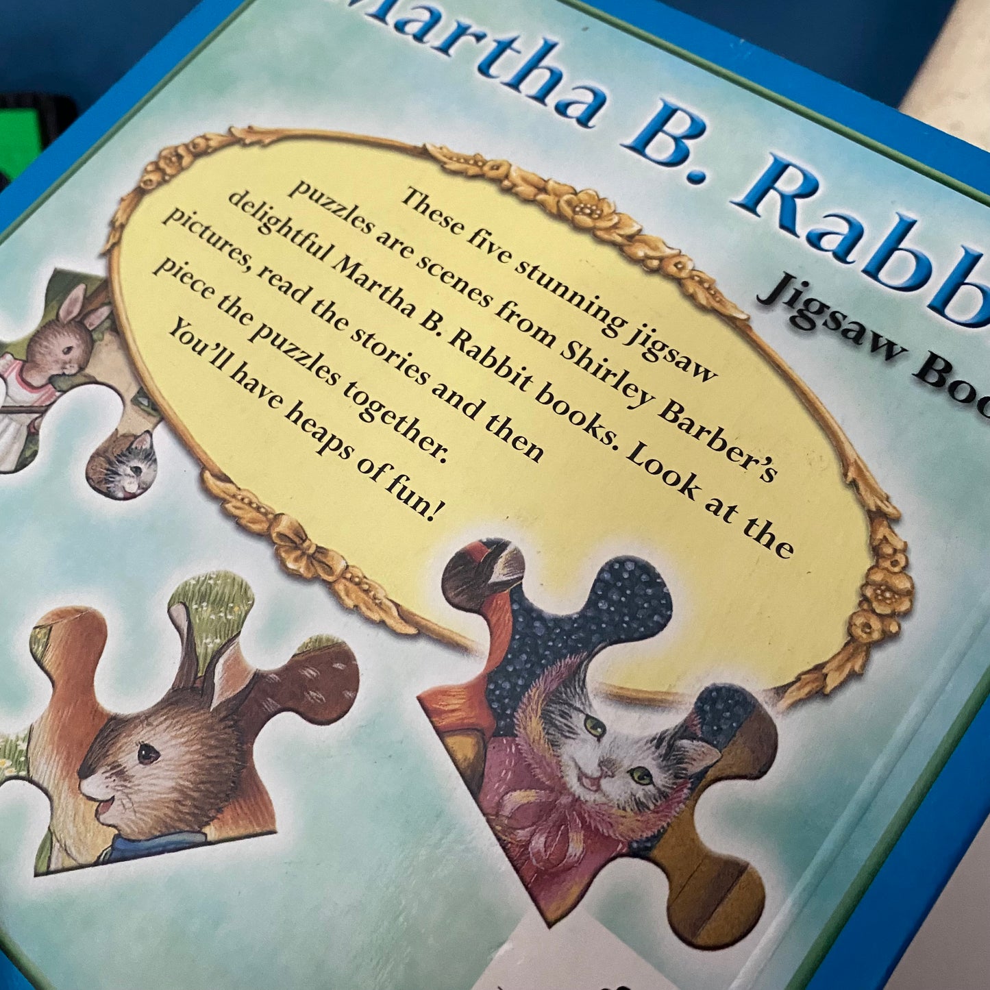 Shirley Barber Martha. B Rabbit’s Jigsaw Book