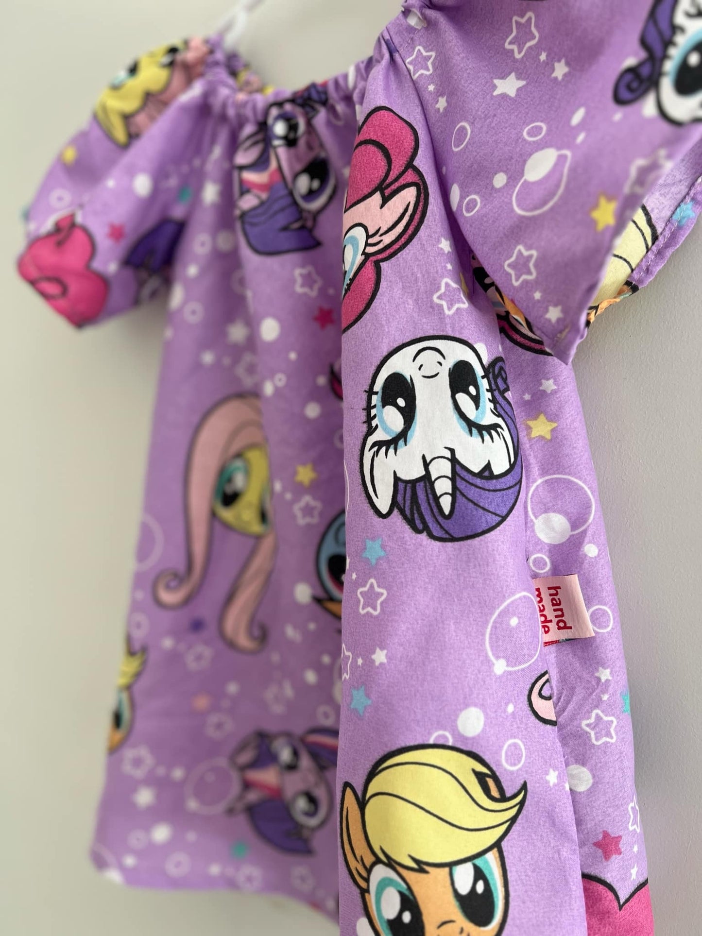 Lulabeige Handmade My Little Pony Dress - Size 3