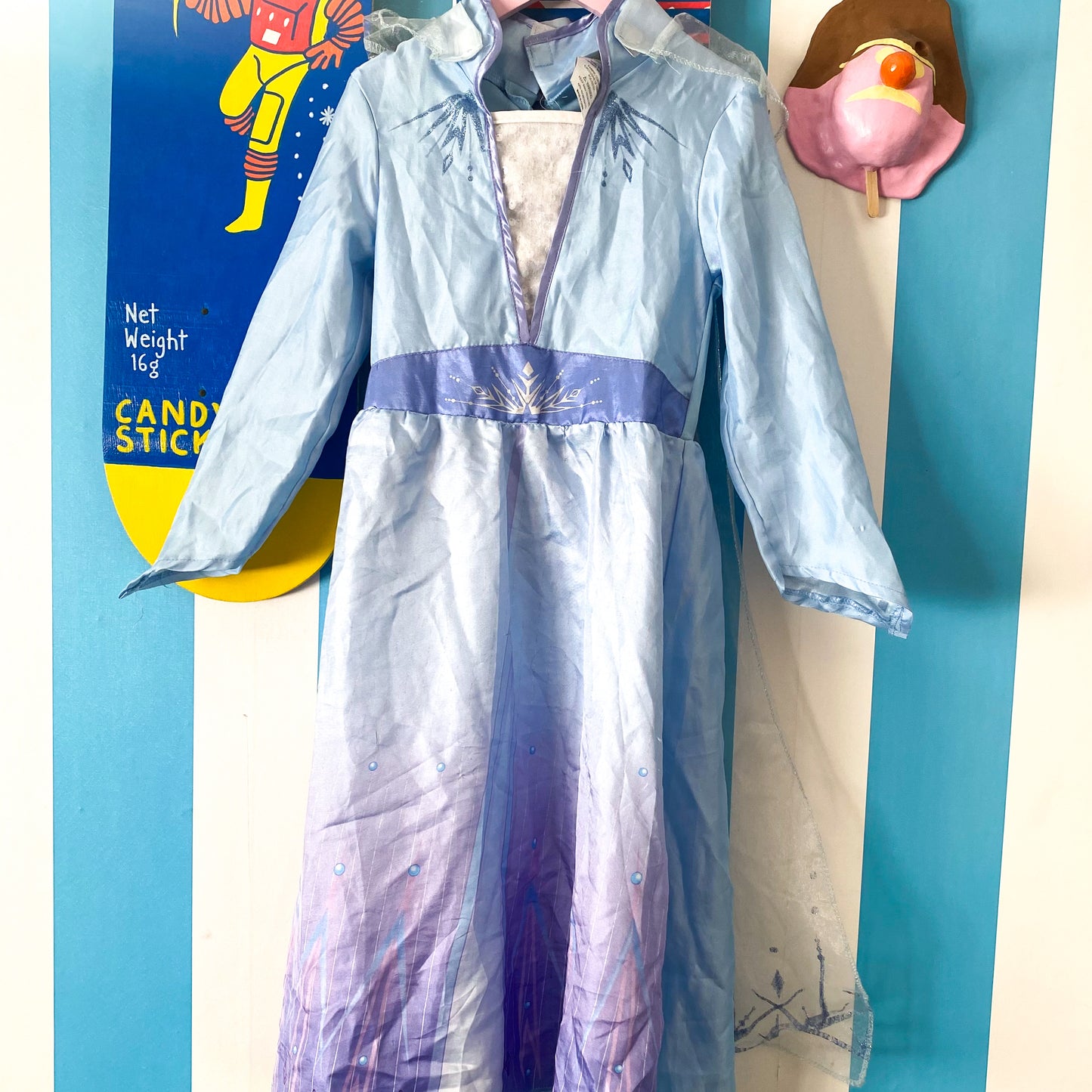 Disney Frozen Elsa Costume - Size 3-5Y