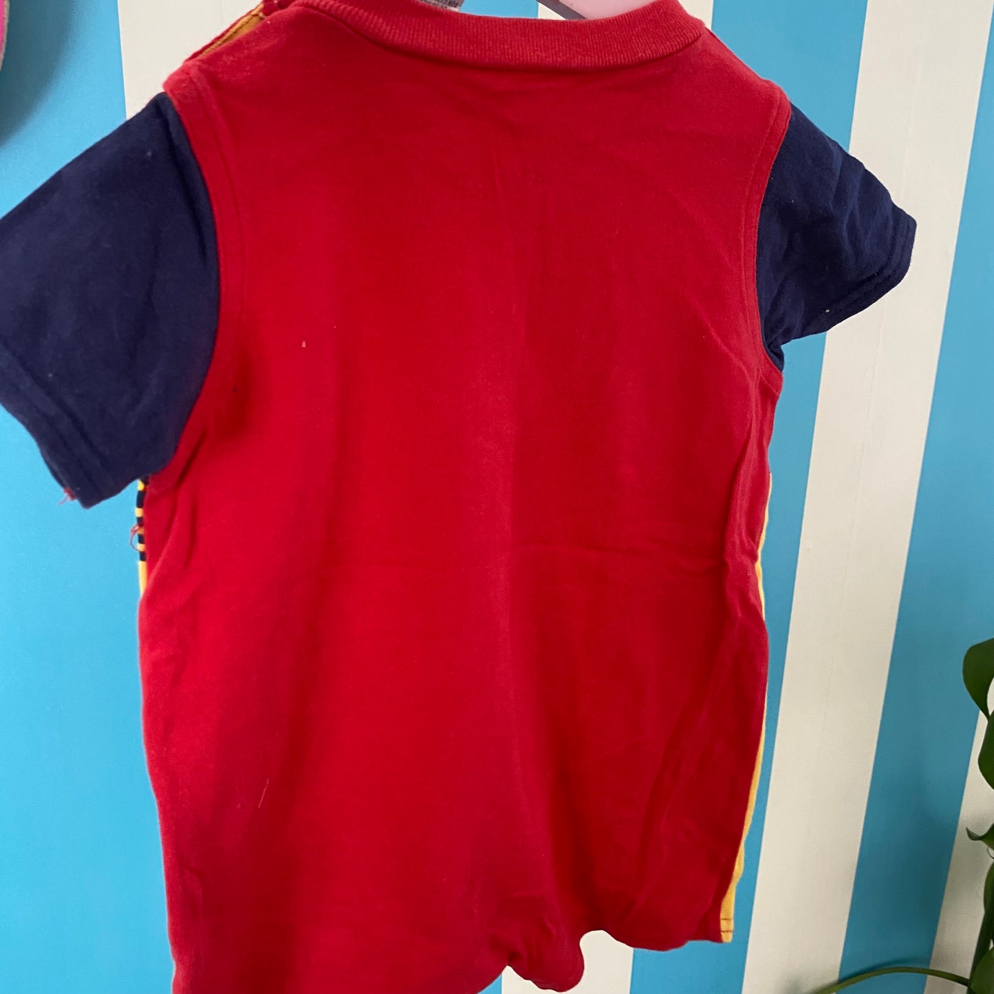 Vintage Expressions Romper - Size 12M