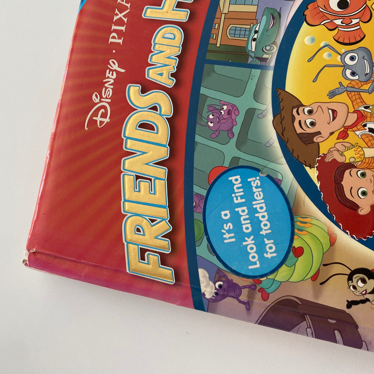 Disney Pixar Friends & Heroes First Look & Find Book