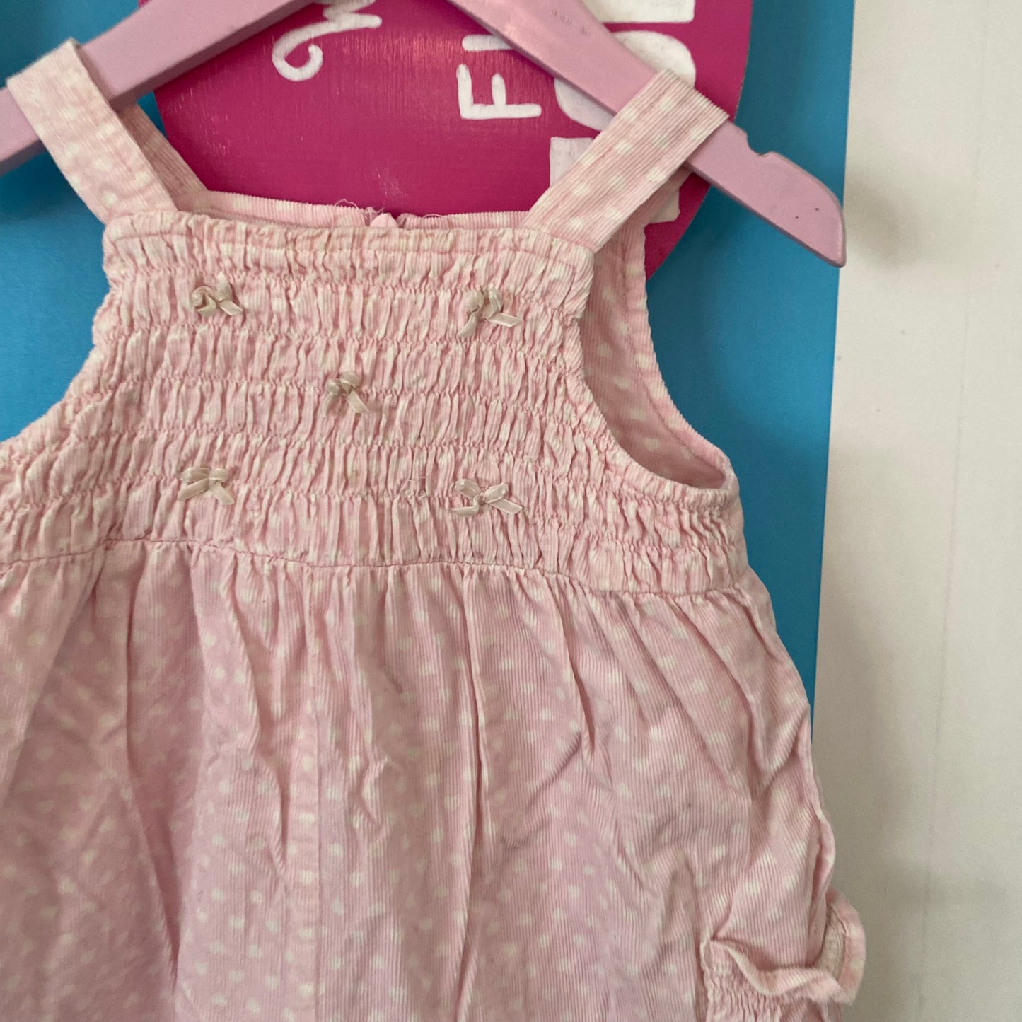 The Children’s Place Smocked Corduroy Romper - Size 1
