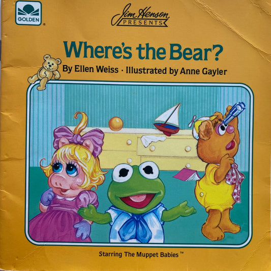 Muppet Babies Where’s The Bear? Book