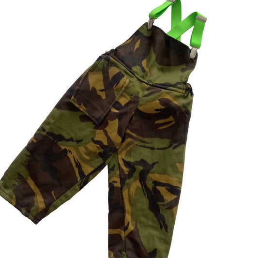 Camo Suspender Overalls - Size 1-2Y
