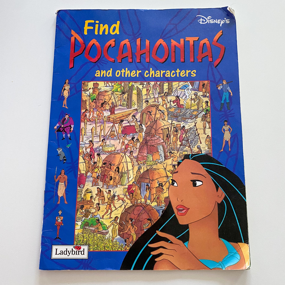 Vintage Disney Pocahontas Look & Find Book