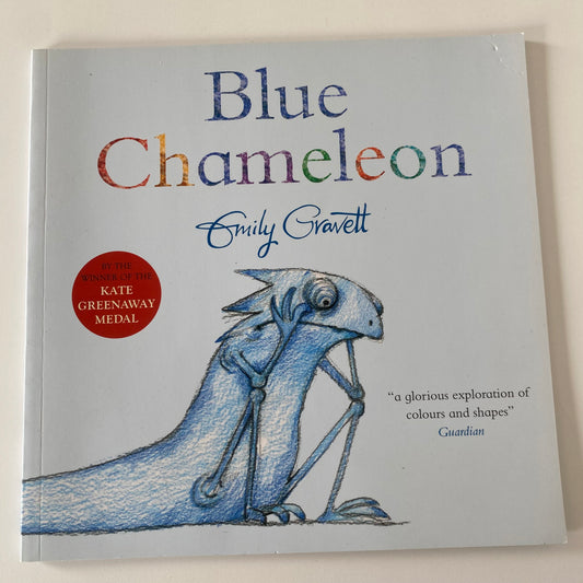 Book - Blue Chameleon