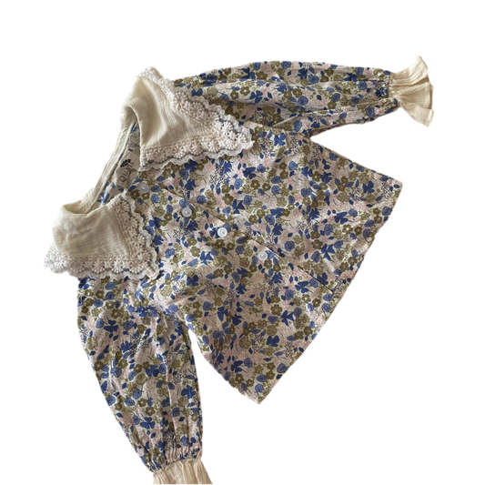Quail Floral Blouse - Size 1