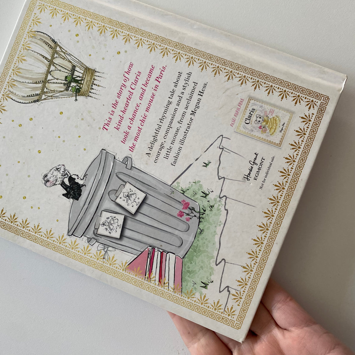 Claris The Chicest Mouse In Paris Book
