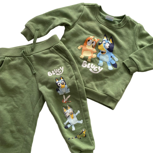 Bluey Tracksuit - Size 2