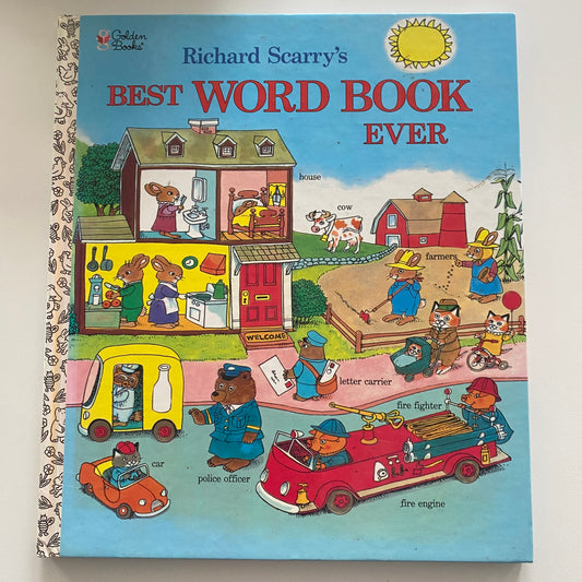 Book - Richard Scarry’s Best Word Book Ever