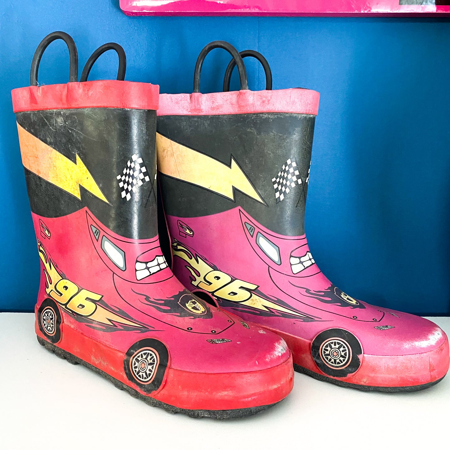 Disney Pixar Cars Gumboots - Size 12