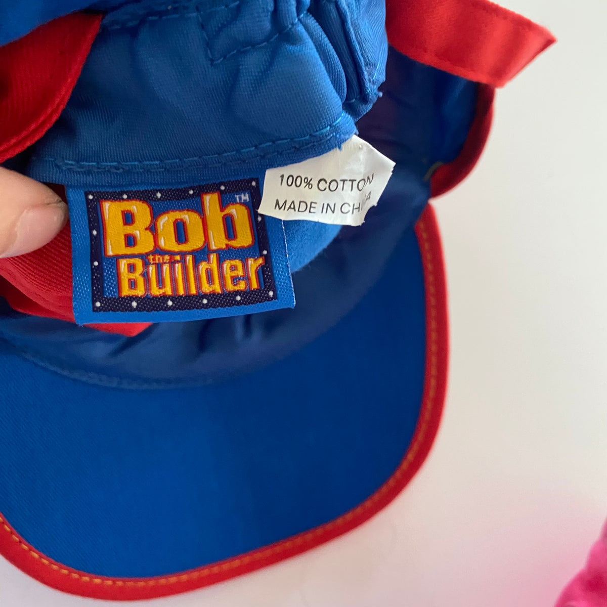 Vintage Bob The Builder Hat - Size Child