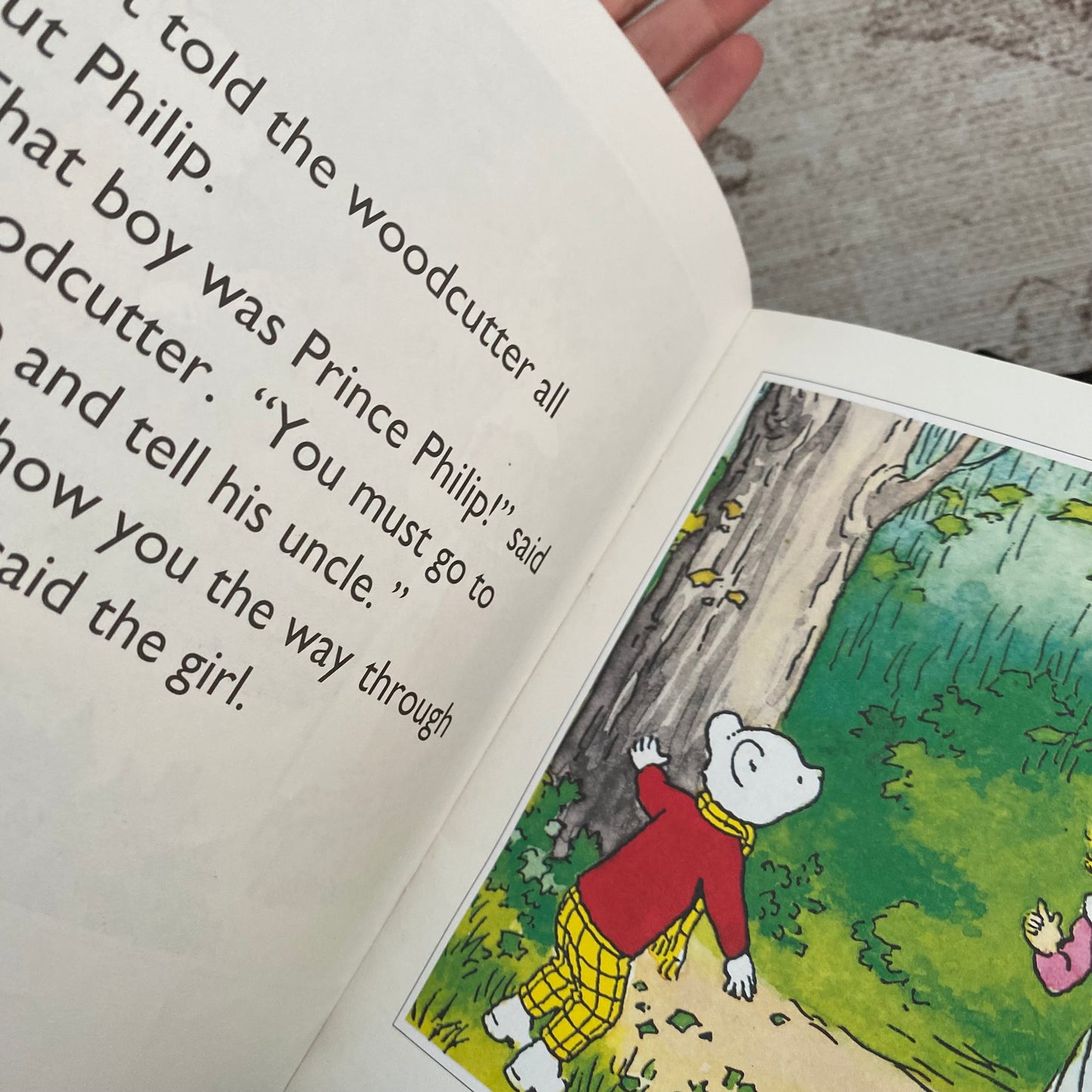 Vintage Rupert Bear & The Prince Book