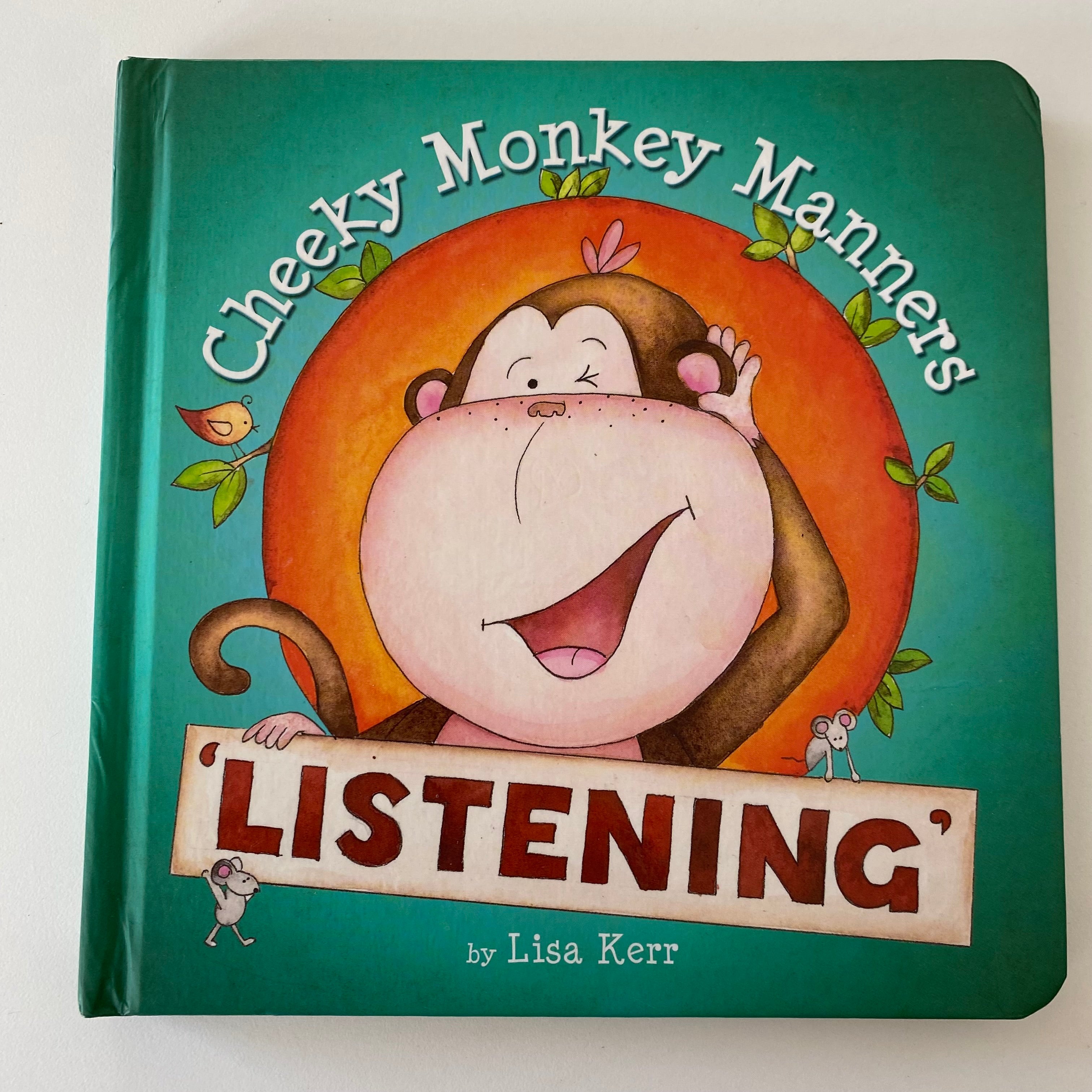 Book - Cheeky Monkey Manners Listening – Thrifty Grace