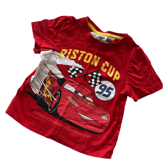 Pixar Cars Top - Size 5-6Y