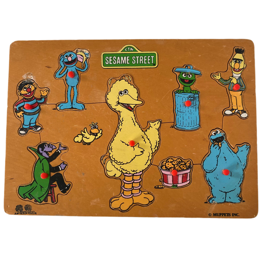 Sesame Street Wooden Puzzle