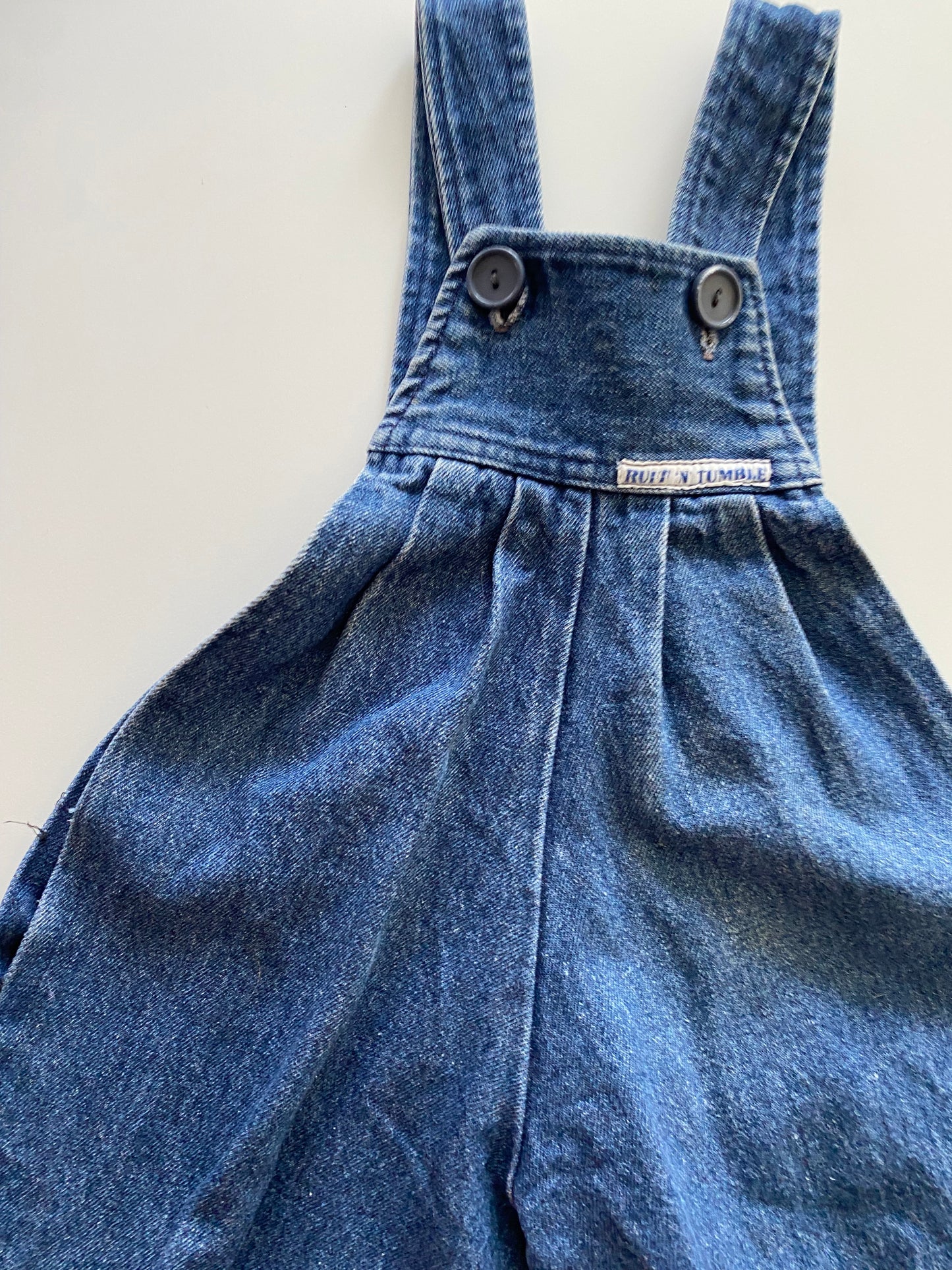 Vintage Ruff N Tumble Overalls - Size 1
