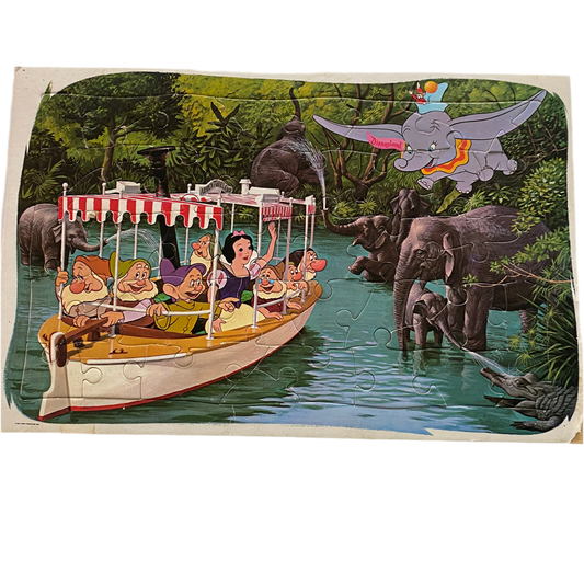 Vintage Disney Snow White & Dumbo Puzzle