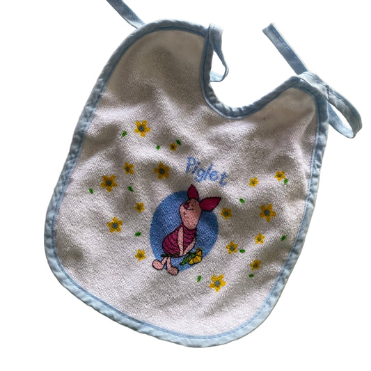 Vintage Winnie The Pooh Piglet Bib