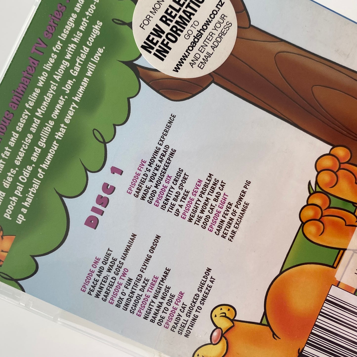 Garfield & Friends DVD