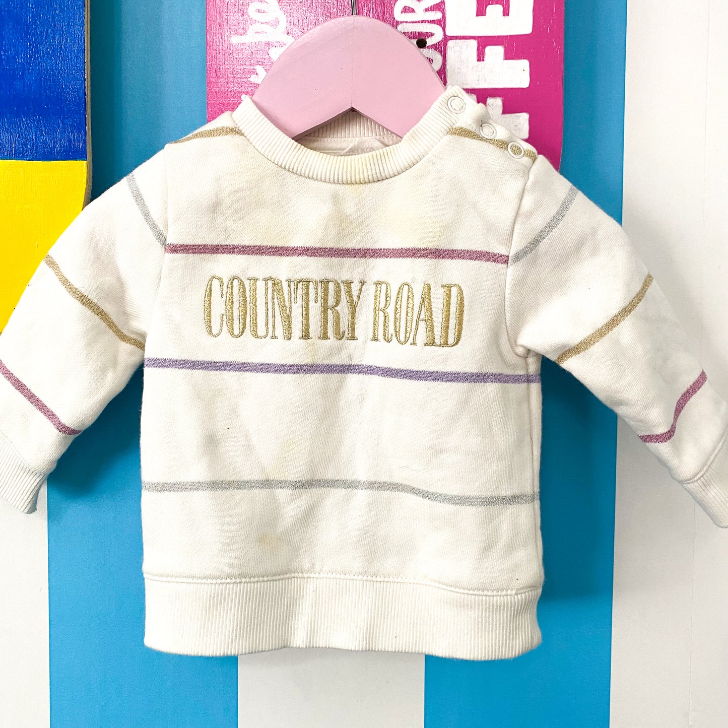 Country Road Jumper - Size 0-3M