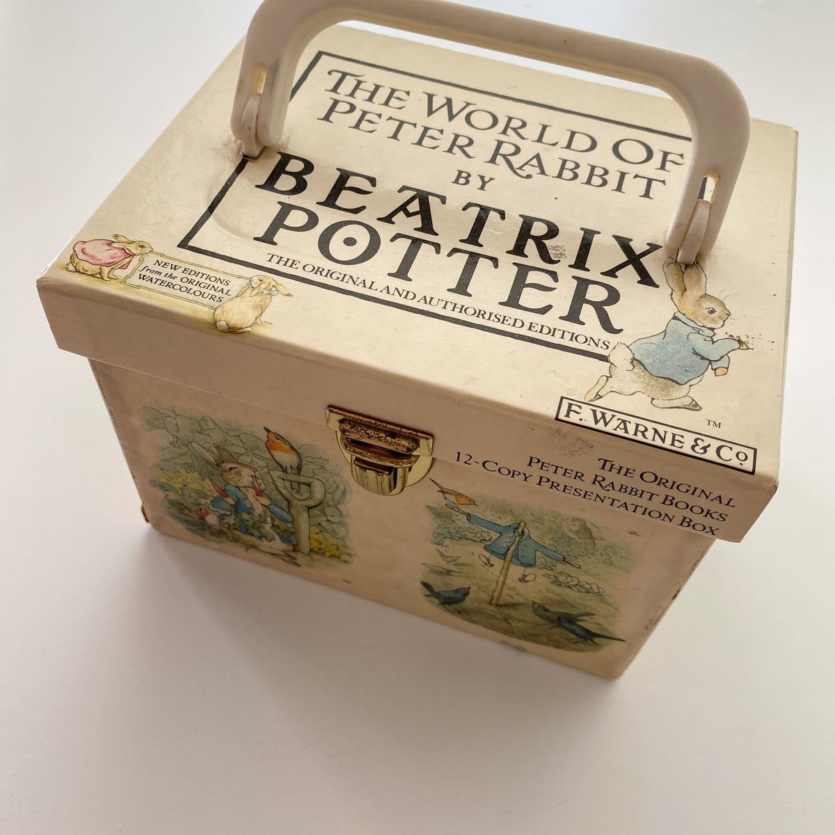 Vintage Beatrix Potter Peter Rabbit Box Book Set