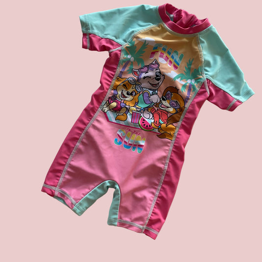 Paw Patrol Swimsuit - Size 1-2Y