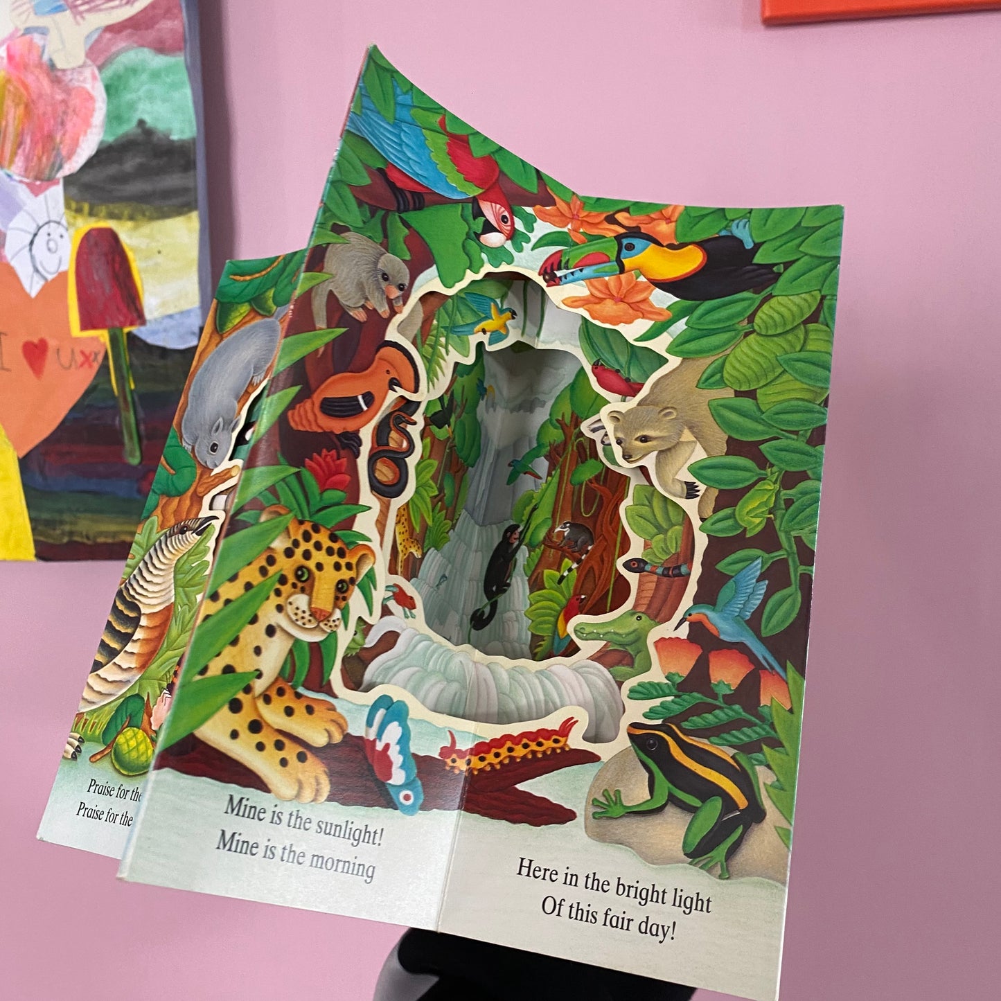 Morning Has Broken Three Dimensional Pop Out Book