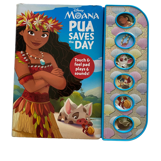 Disney Moana Pua Saves The Day Sound Book