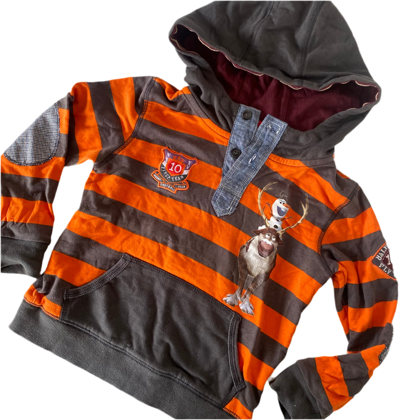 Frozen Olaf & Sven Hoodie - Size 3-4Y