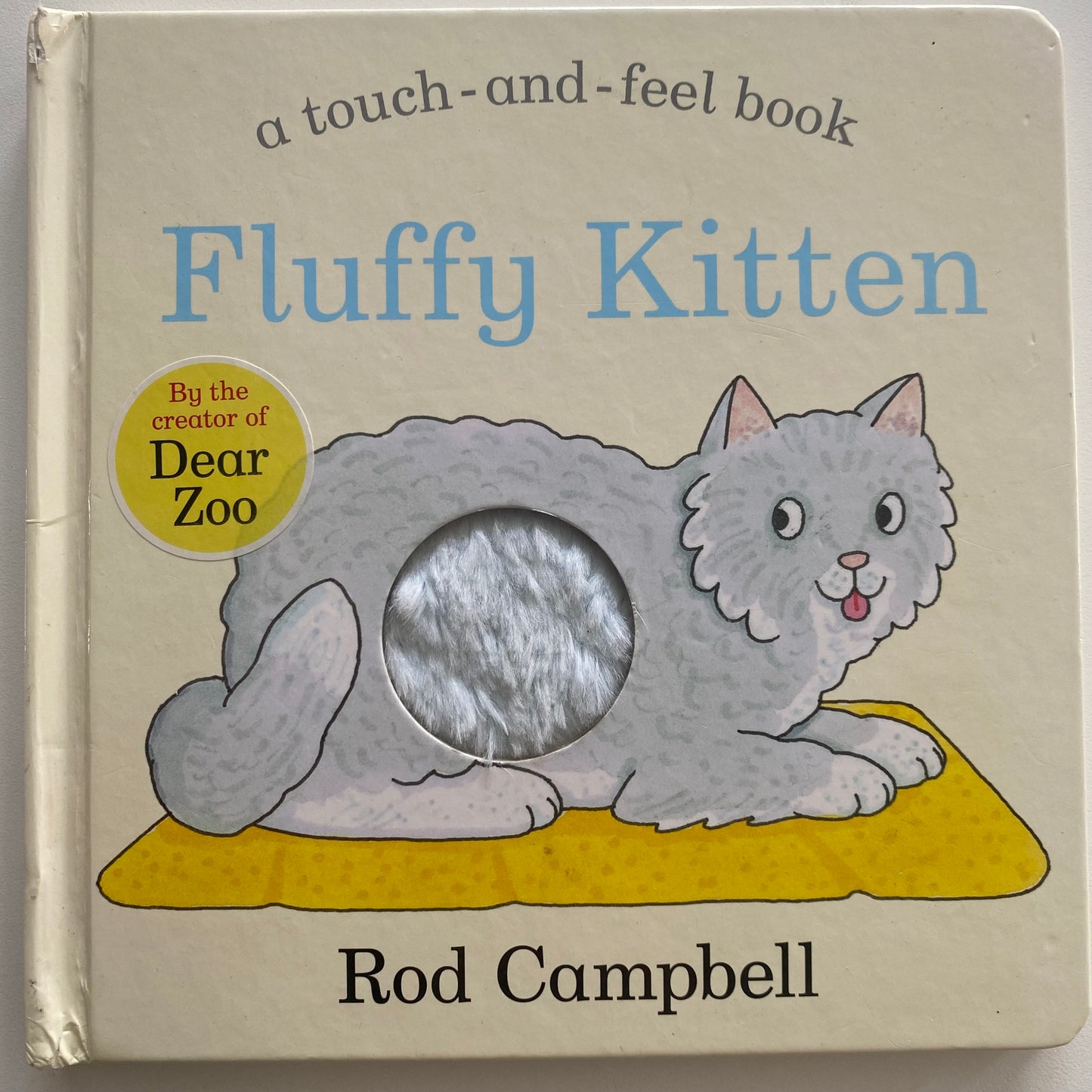 Rod Campbell Fluffy Kitten Touch & Feel Book