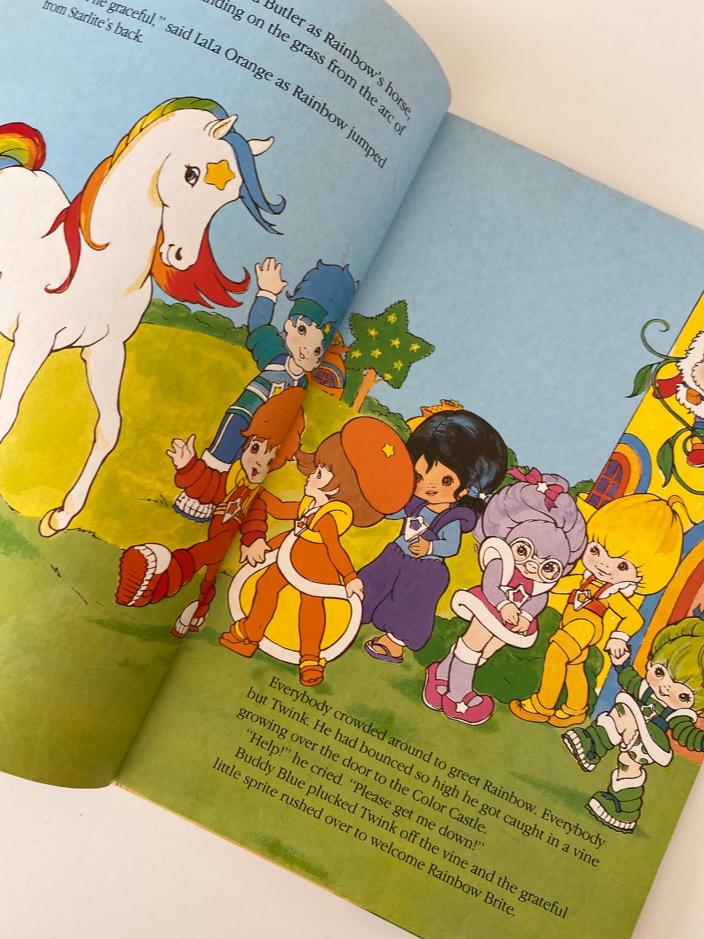 Vintage Rainbow Brite Annual Book