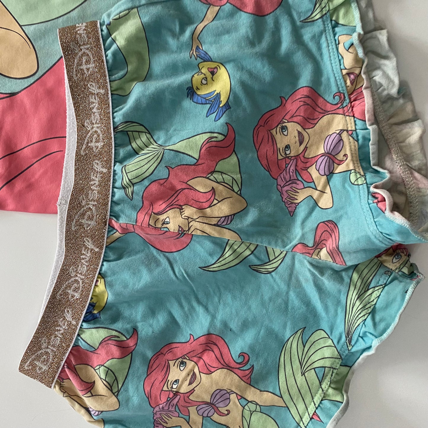 Cotton On Kids Disney Ariel Pyjamas - Size 7