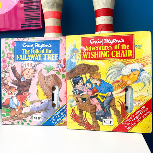 Vintage Enid Blyton Board Book & Tape Bundle
