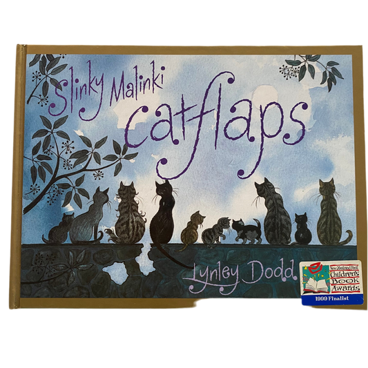 Lynley Dodd Hairy Maclary Slinky Malinki Catflaps Book