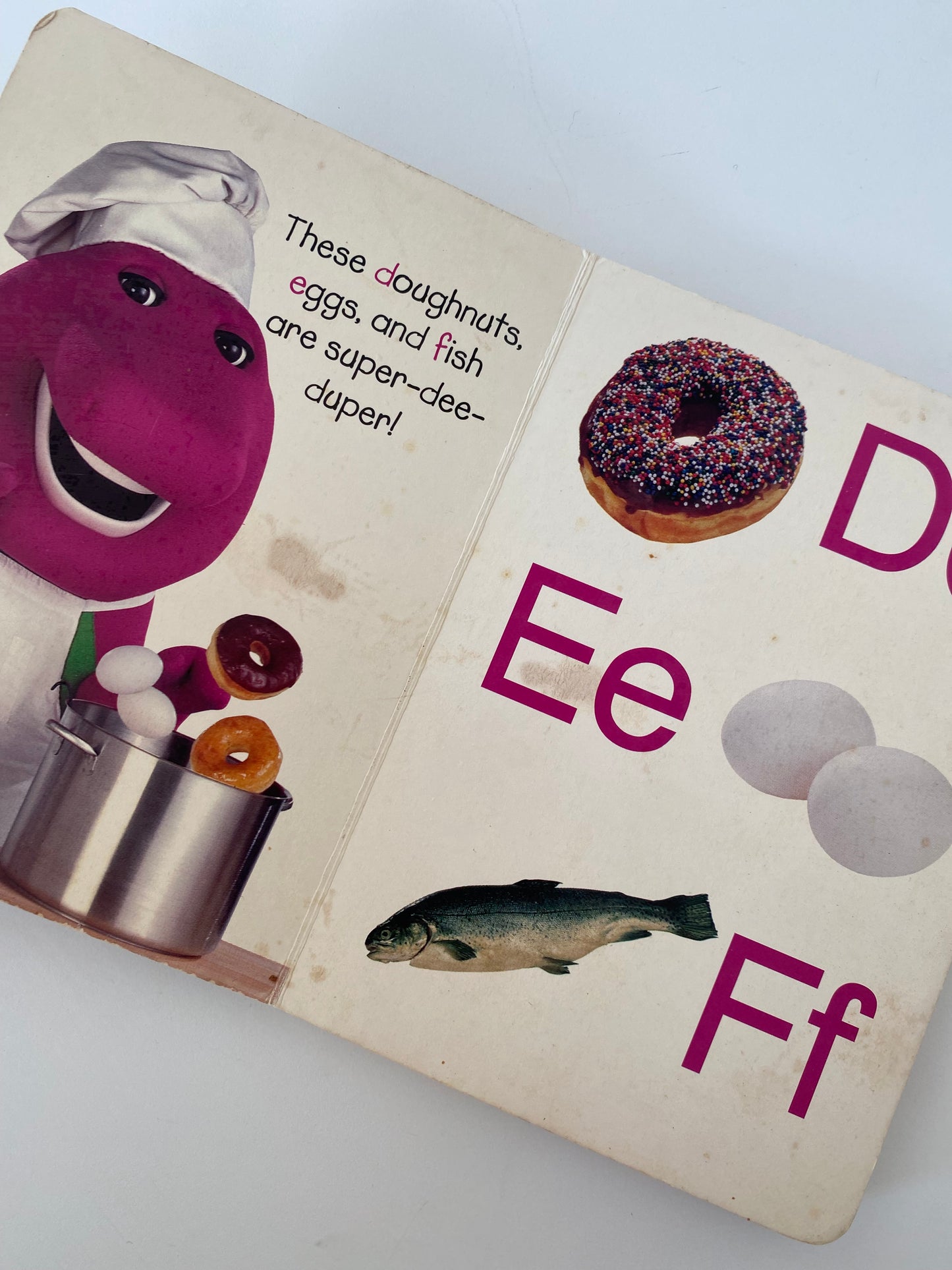 Barney’s Alphabet Soup Book