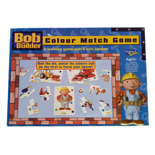 Bob The Builder Colour Match Game Puzzle