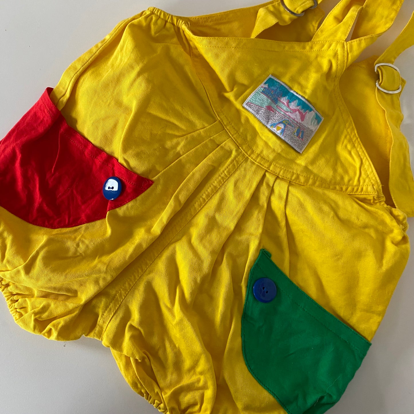 Colour Block Romper - Size 1
