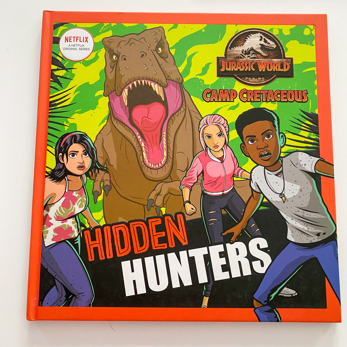 Jurassic World Hidden Hunters Book