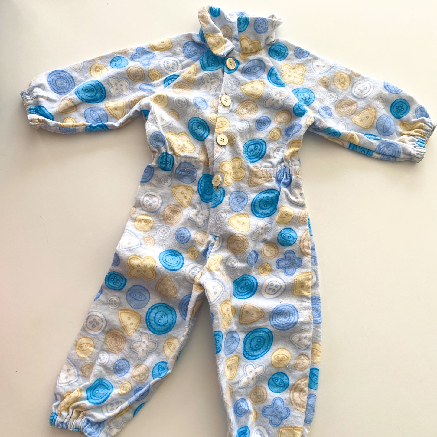 Flannelette Onesie - Size 1