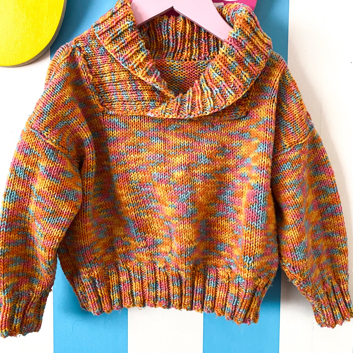Handmade Knit Jumper - Size 5