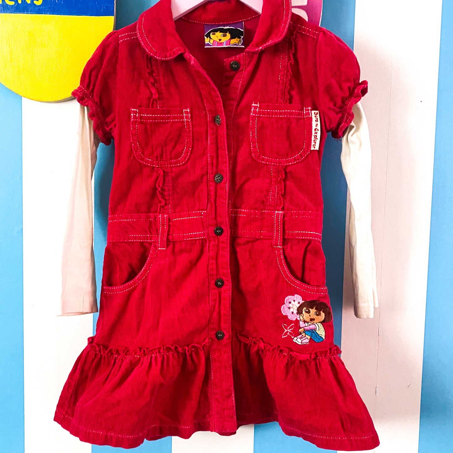 Dora The Explorer Dress - Size 4