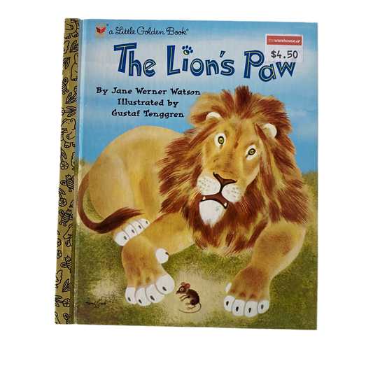 The Lions Paw Little Golden Book