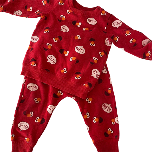 Sesame Street Elmo Tracksuit - Size 1