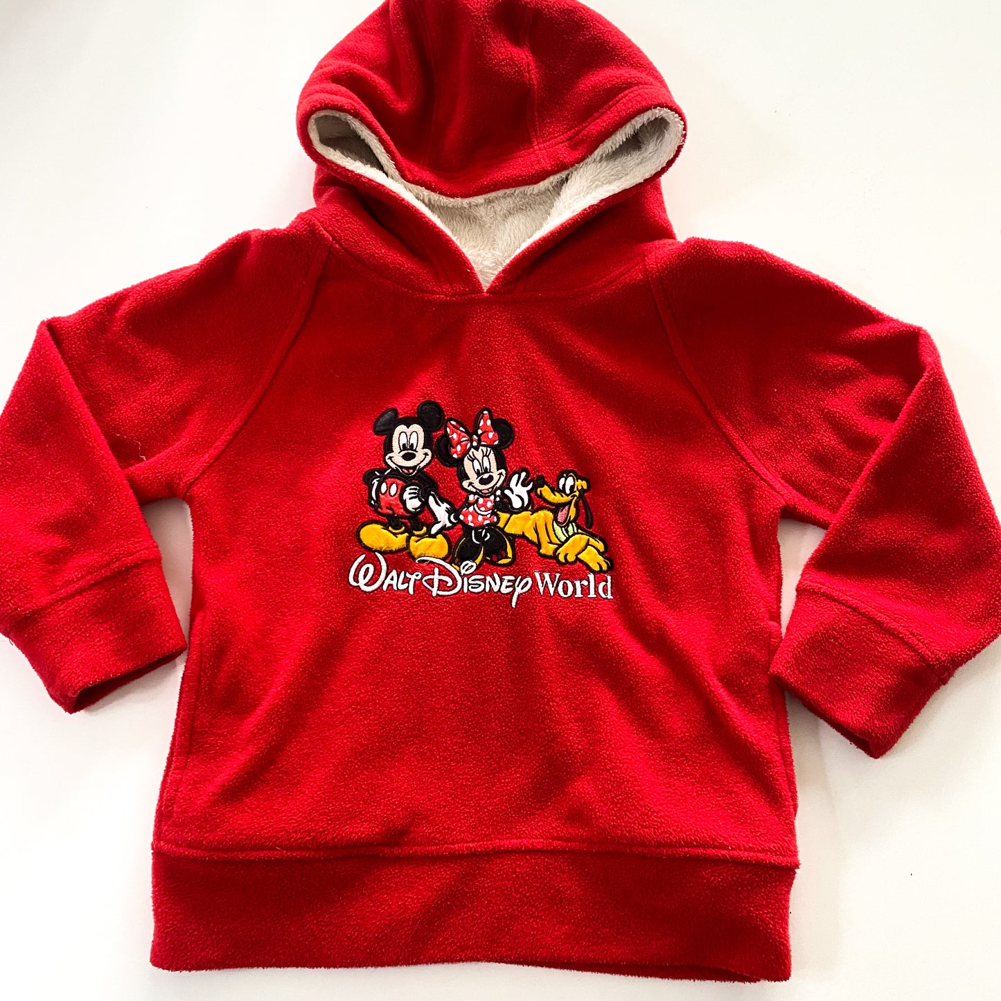Vintage Disney Fleece Hoodie - Size 6